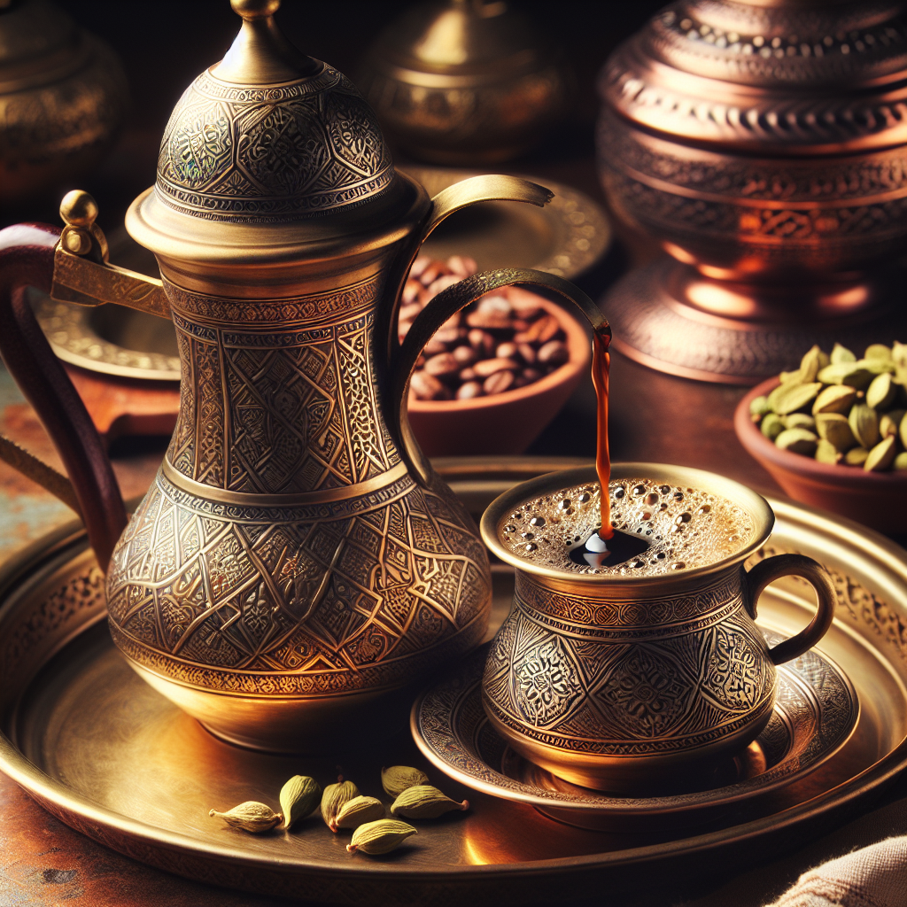 Nationalgericht Bahrain: #Spiced Arabic Coffee# (Rezept)