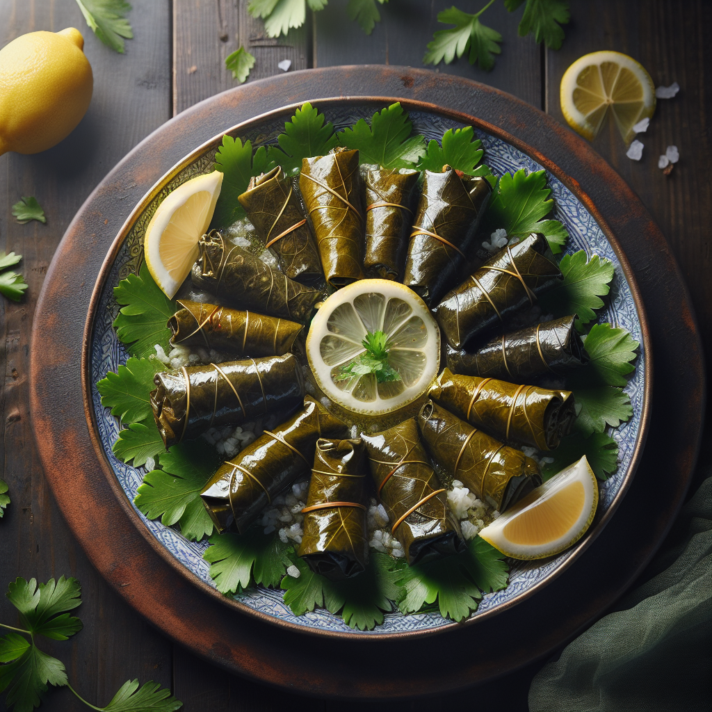 Nationalgericht Bahrain: Warak Enab (Rezept)