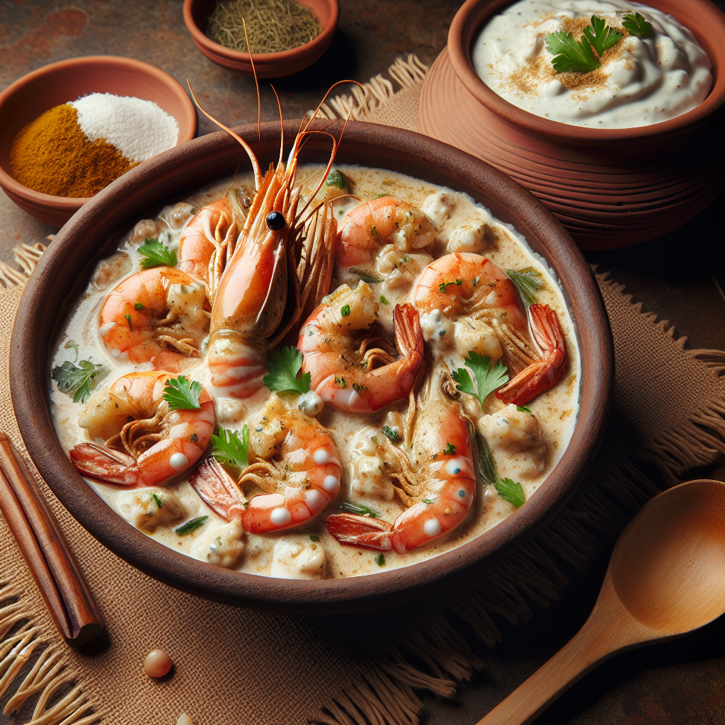 Nationalgericht Bangladesch: #Doi Chingri# (Rezept)