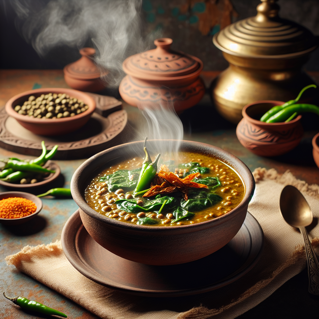 Nationalgericht Bangladesch: Shak Diye Dal (Rezept)