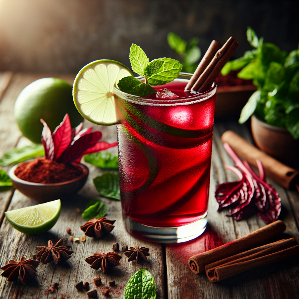 Nationalgericht Barbados: #Bajan Sorrel Drink# (Rezept)
