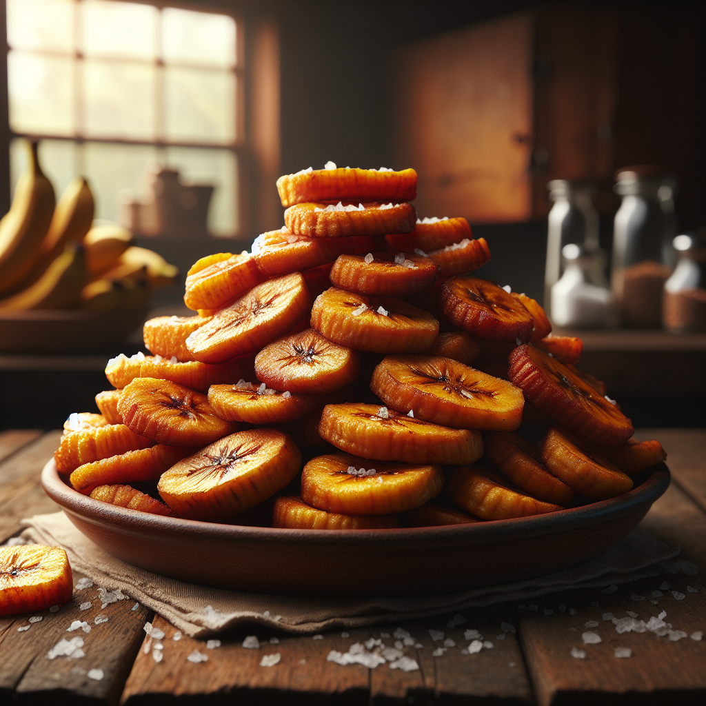 Nationalgericht Barbados: Fried Plantains (Rezept)