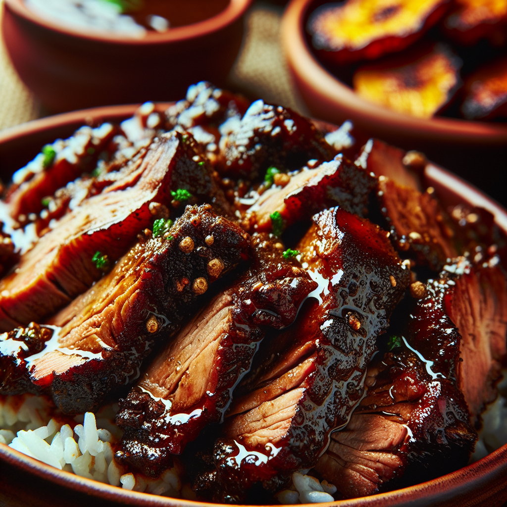 Nationalgericht Barbados: #Jerk Pork# (Rezept)
