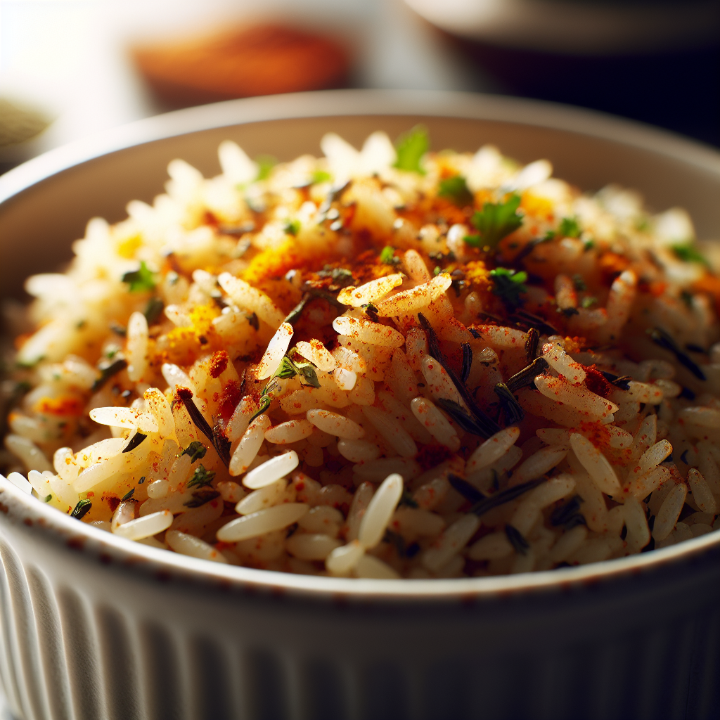 Nationalgericht Barbados: #Seasoned Rice# (Rezept)