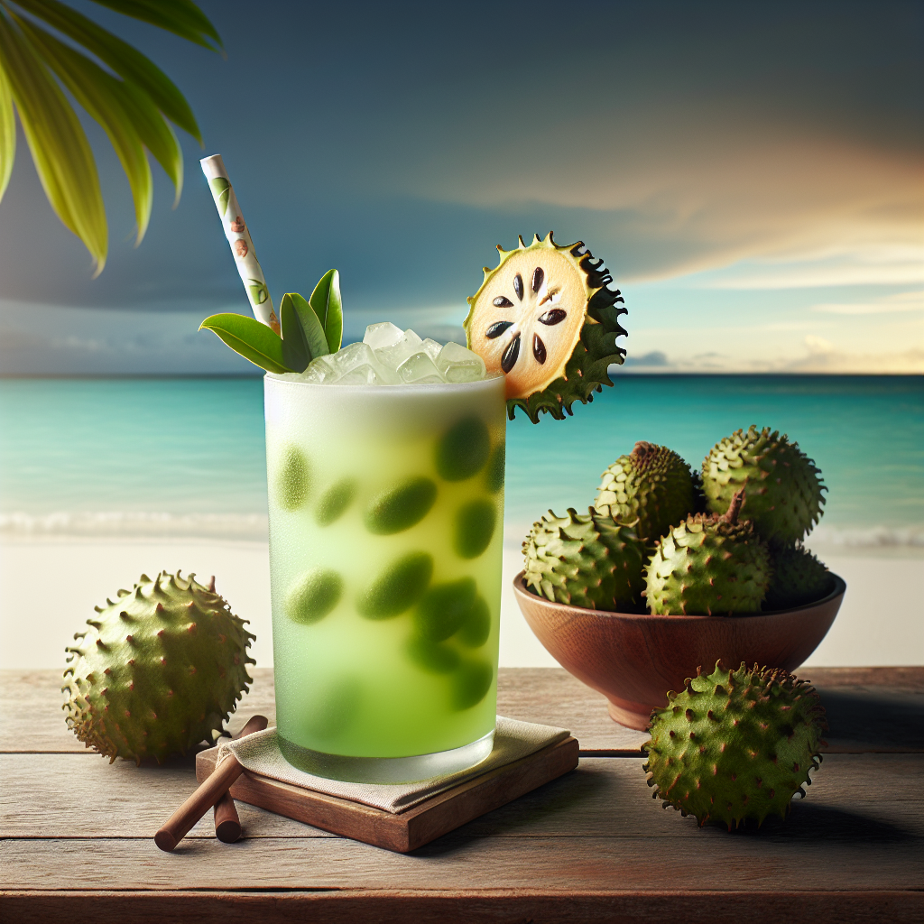 Nationalgericht Barbados: #Soursop Punch# (Rezept)
