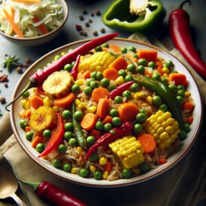 Nationalgericht Barbados: #Vegetable Pelau# (Rezept)