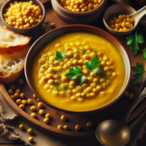 Nationalgericht Barbados: #Yellow Split Pea Soup# (Rezept)