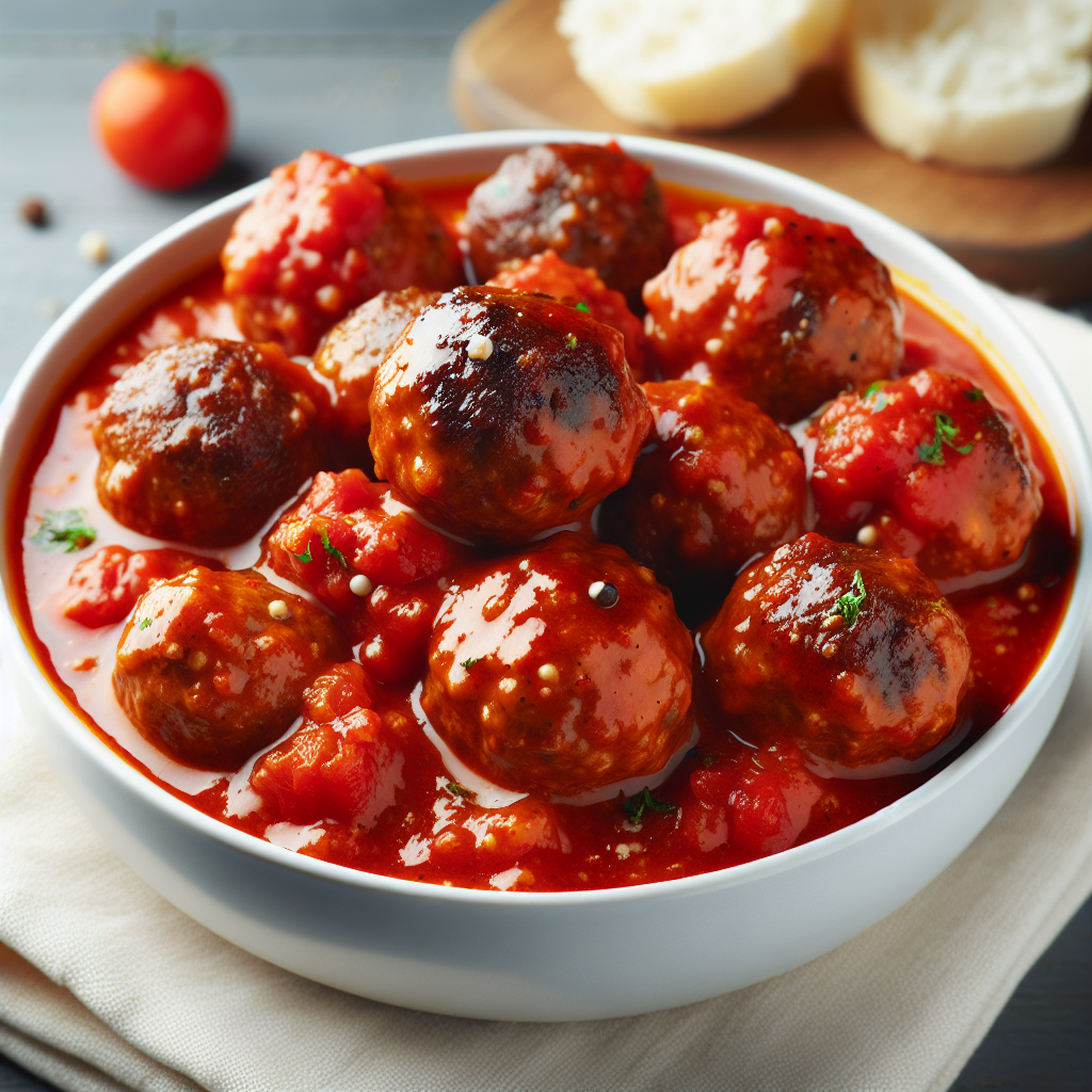 Nationalgericht Belgien: Balletjes in Tomatensaus (Rezept)