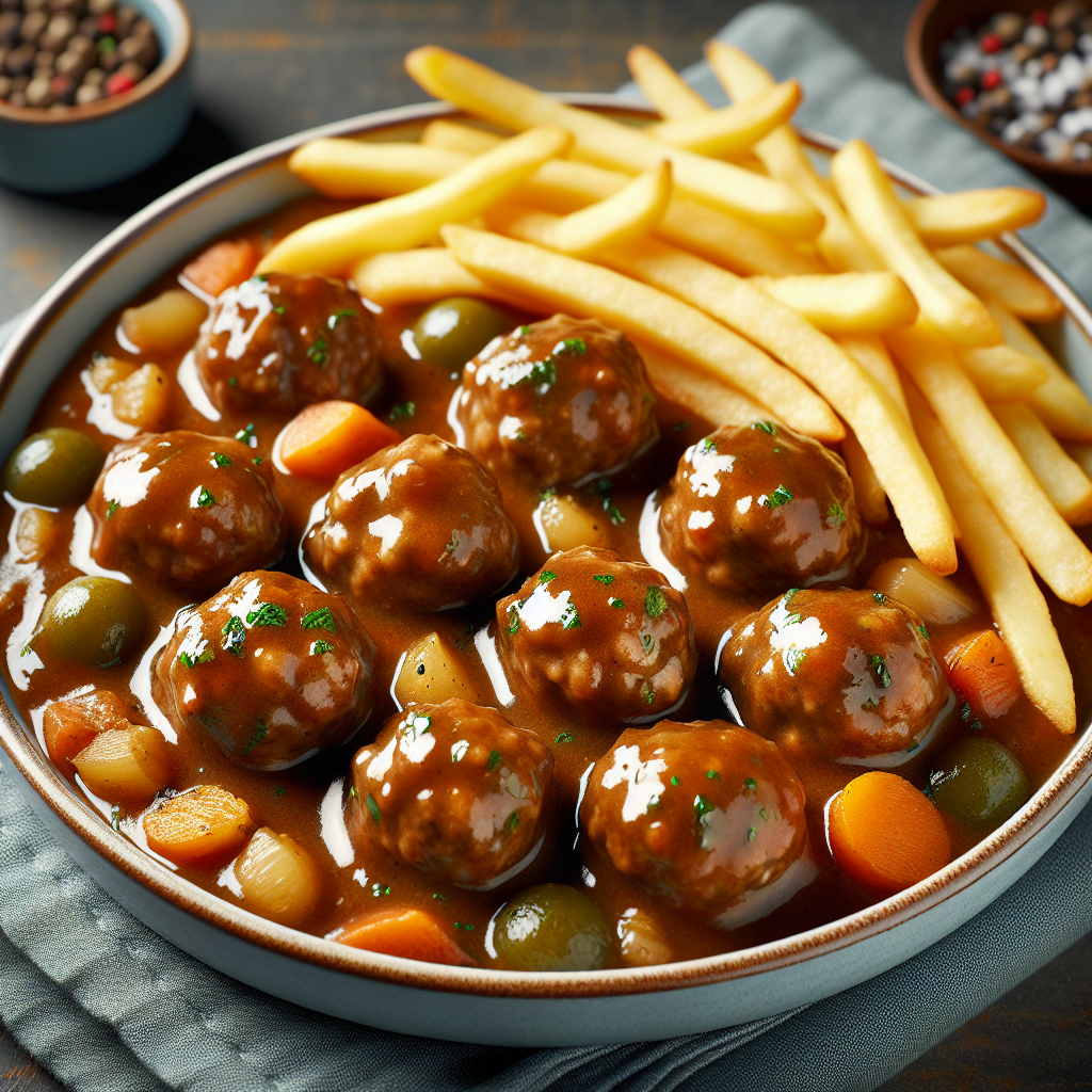 Nationalgericht Belgien: #Boulet Sauce Lapin# (Rezept)