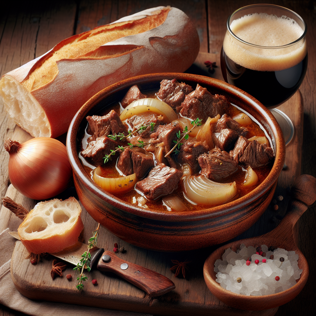 Nationalgericht Belgien: #Carbonnade à la Flamande# (Rezept)