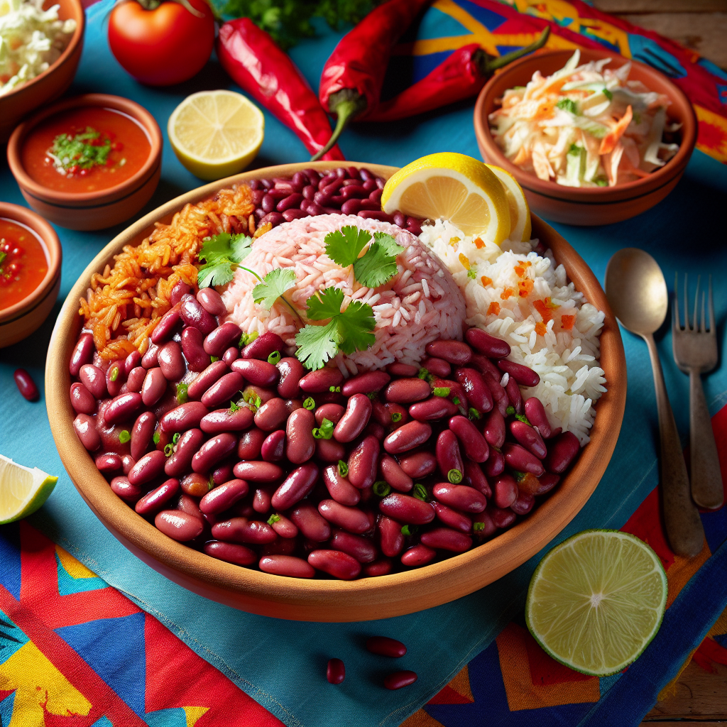 Nationalgericht Belize: #Belizean Rice and Beans# (Rezept)