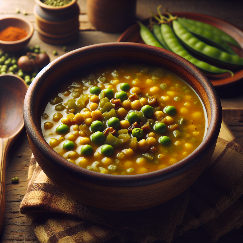Nationalgericht Belize: Belizean Split Peas Soup (Rezept)