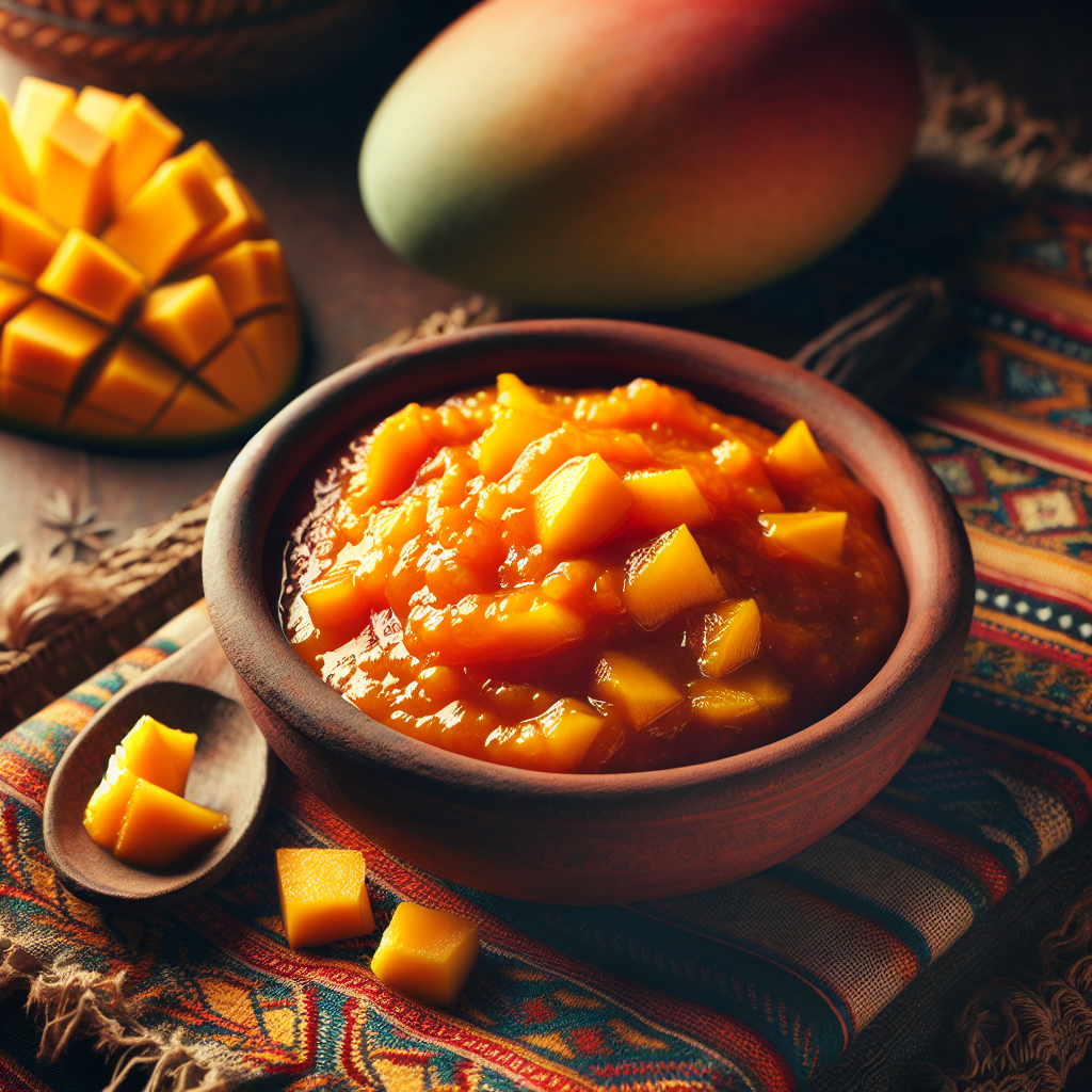 Nationalgericht Belize: Mango Chutney (Rezept)