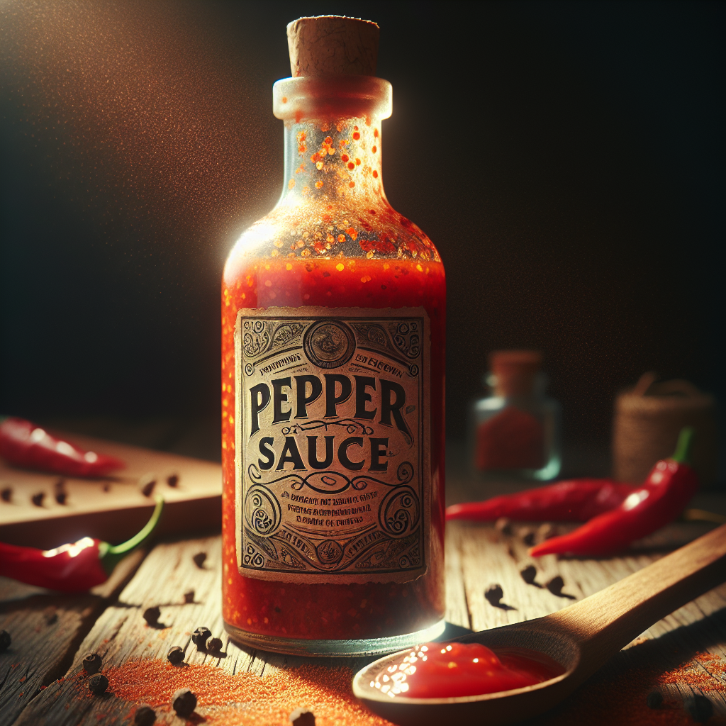 Nationalgericht Belize: #Pepper Sauce# (Rezept)