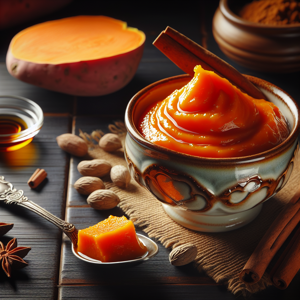 Nationalgericht Belize: #Sweet Potato Pudding# (Rezept)