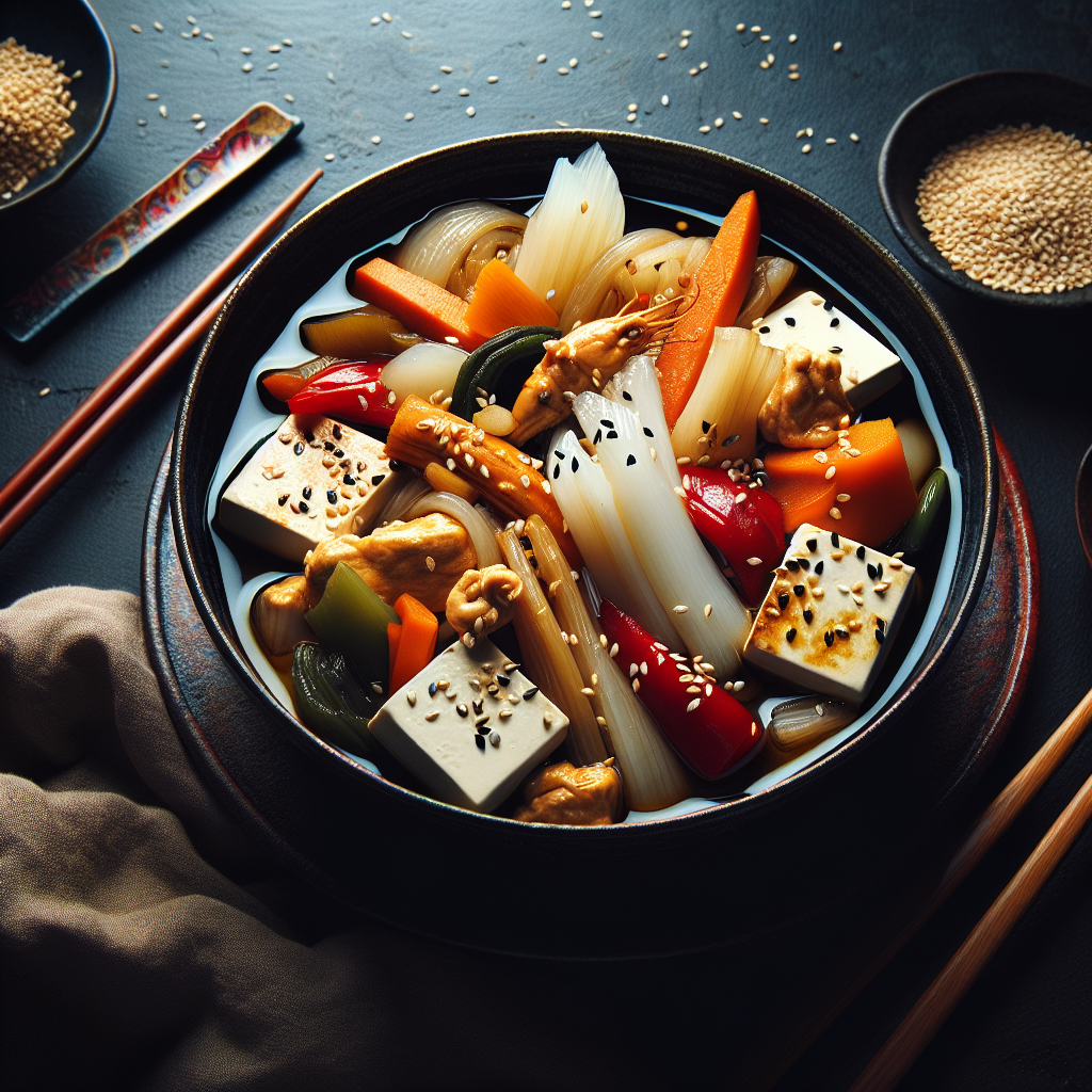 Nationalgericht Bhutan: #Goen Hogey mit Sesam# (Rezept)