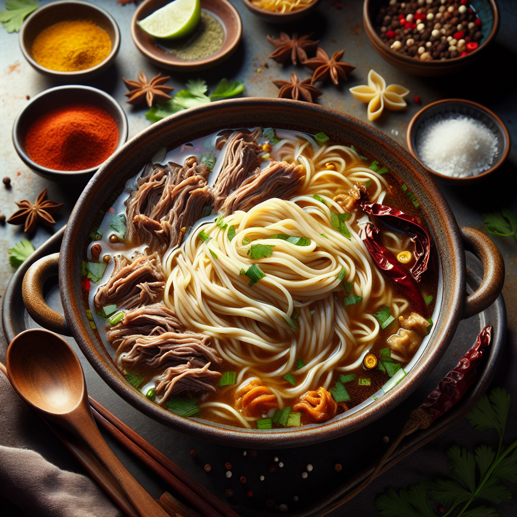 Nationalgericht Bhutan: #Gyathuk# (Rezept)