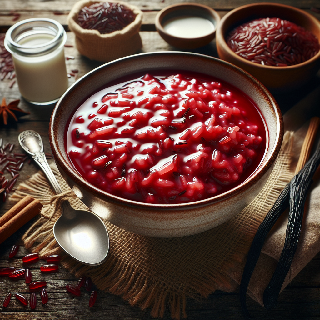 Nationalgericht Bhutan: Red Rice Pudding (Rezept)