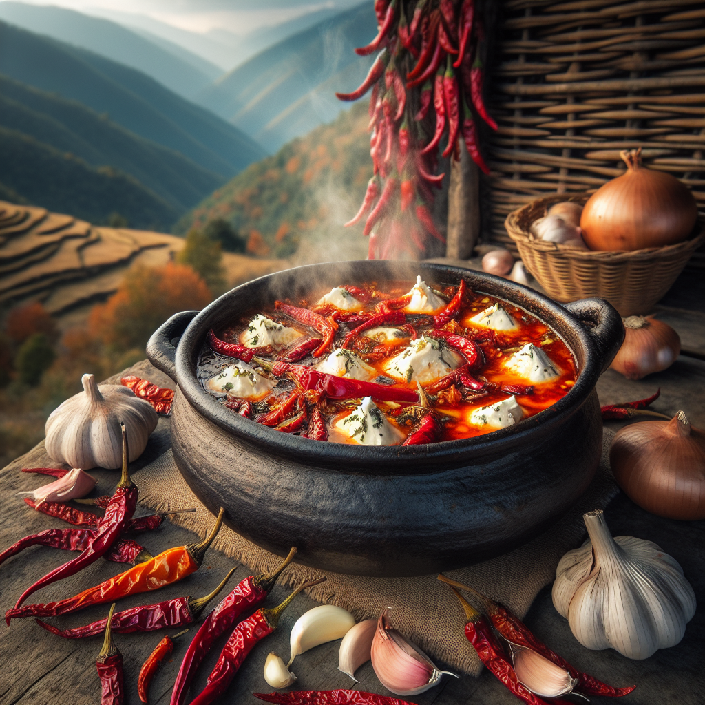 Nationalgericht Bhutan: Shakam Ema Datshi (Rezept)