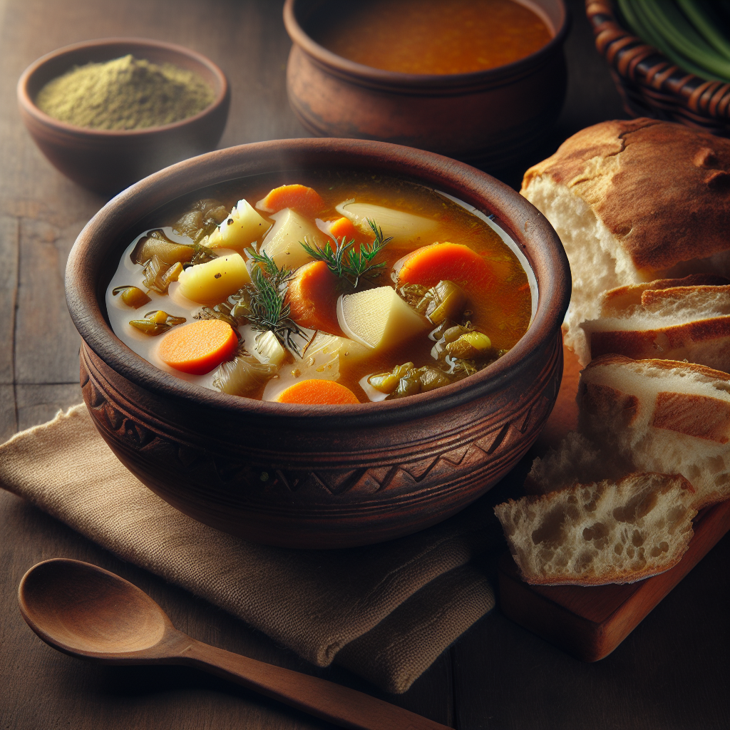 Nationalgericht Bolivien: #Chupe de Maní# (Rezept)