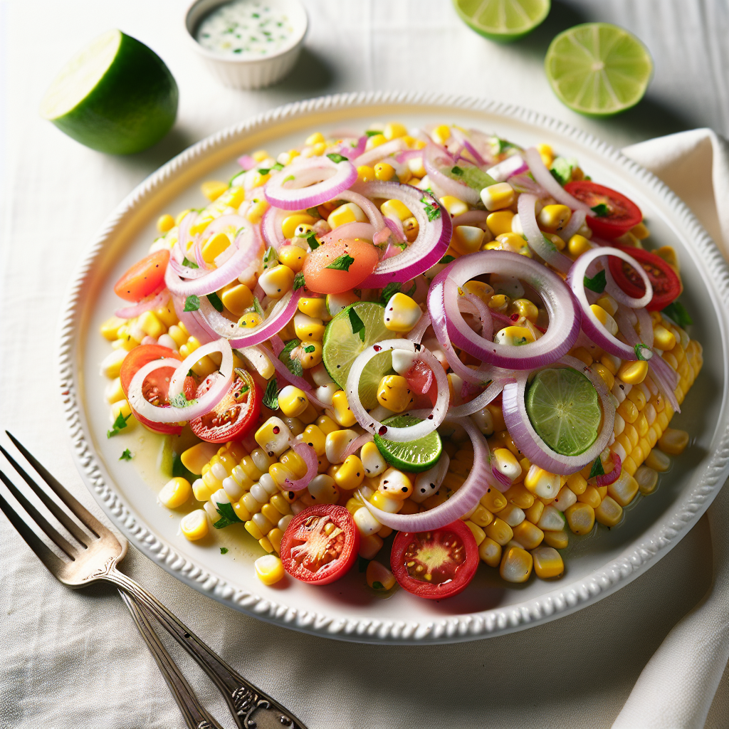 Nationalgericht Bolivien: #Ensalada de Choclo# (Rezept)
