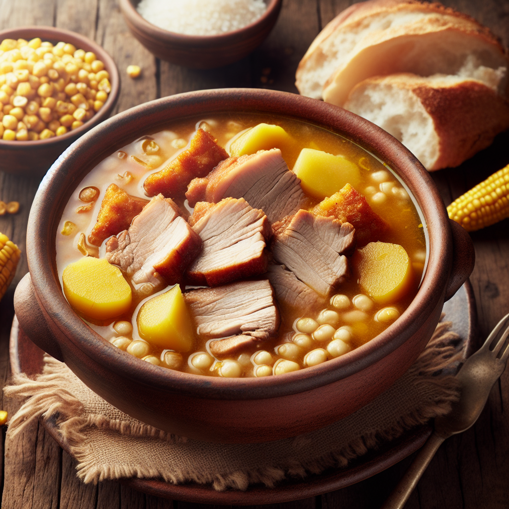 Nationalgericht Bolivien: #Fricasé Paceño# (Rezept)