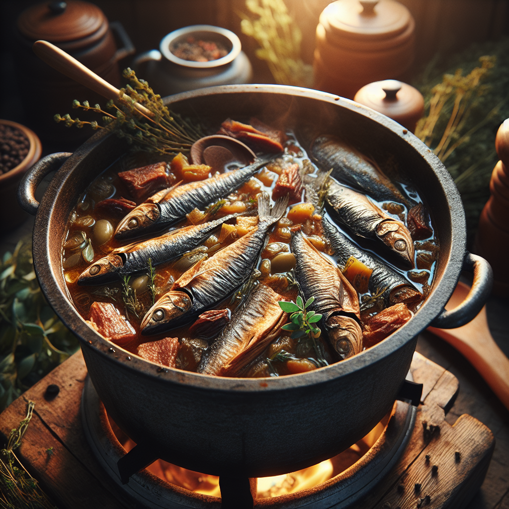 Nationalgericht Botswana: Dried Fish Stew (Rezept)