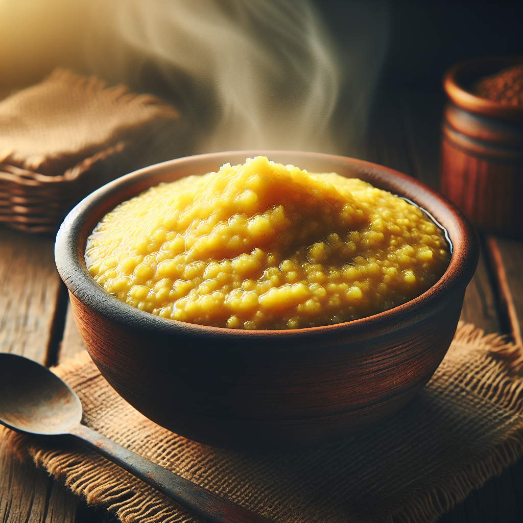 Nationalgericht Botswana: #Lerotse Porridge# (Rezept)