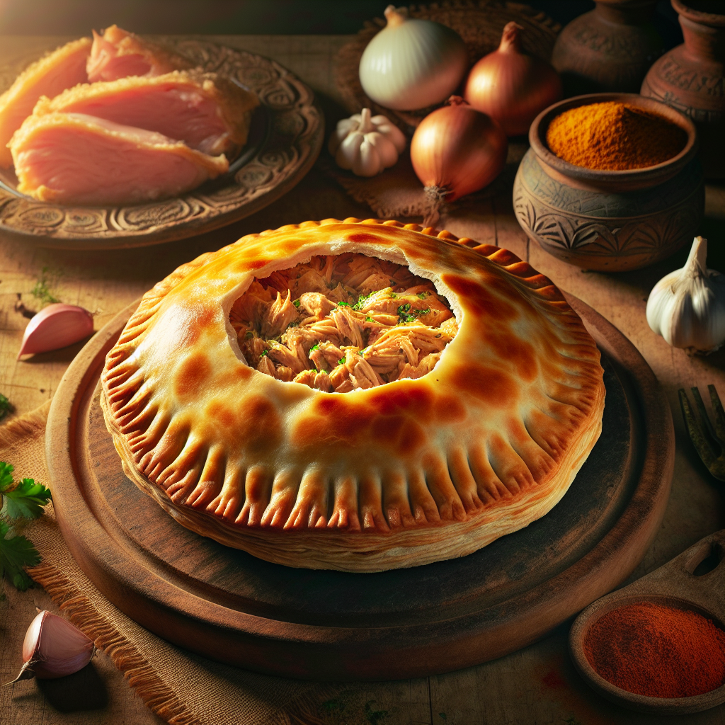 Nationalgericht Brasilien: #Empada de Frango# (Rezept)