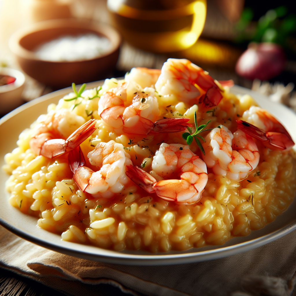 Nationalgericht Brasilien: Risoto de Camarão (Rezept)