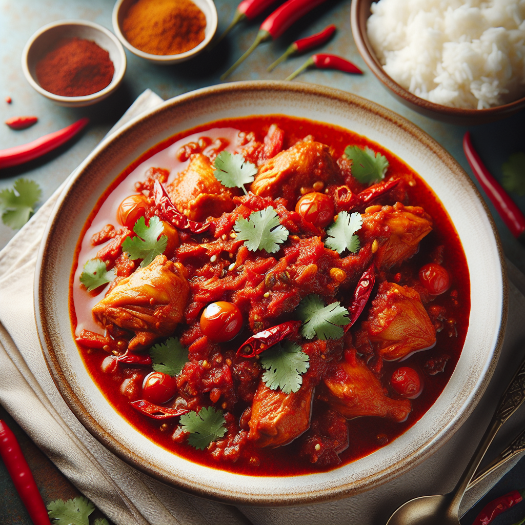 Nationalgericht Brunei: #Ayam Masak Merah# (Rezept)