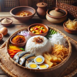 Nationalgericht Brunei: #Nasi Dagang# (Rezept)