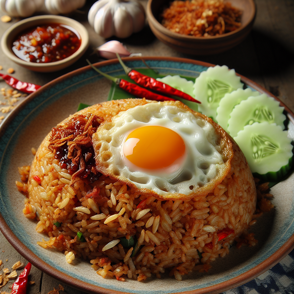 Nationalgericht Brunei: #Nasi Goreng Kampung# (Rezept)