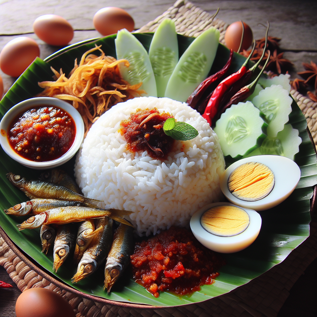 Nationalgericht Brunei: Nasi Lemak Brunei (Rezept)