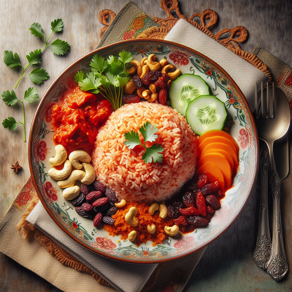 Nationalgericht Brunei: #Nasi Tomato# (Rezept)