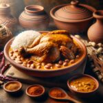 Nationalgericht Burkina Faso: #Poulet aux Arachides# (Rezept)