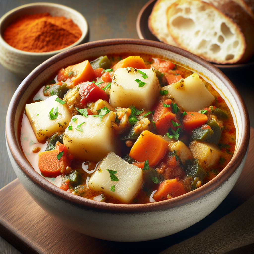 Nationalgericht Burkina Faso: #Ragout d'Igname# (Rezept)