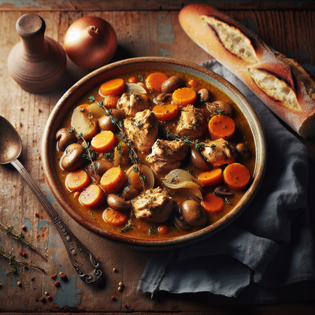 Nationalgericht Burkina Faso: #Ragout de Poulet# (Rezept)