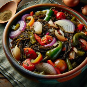 Nationalgericht Chile: #Cochayuyo Guisado# (Rezept)