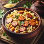 Nationalgericht Chile: #Pantrucas con Longaniza# (Rezept)