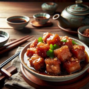 Nationalgericht China: #Fen Zheng Rou# (Rezept)