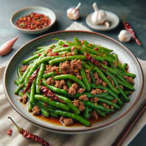 Nationalgericht China: #Gan Bian Si Ji Dou# (Rezept)