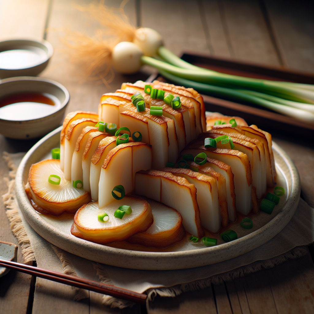 Nationalgericht China: #Luo Bo Gao# (Rezept)