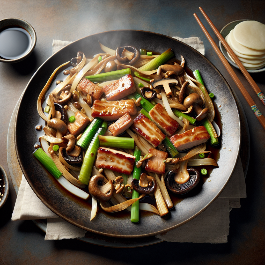 Nationalgericht China: #Mooshu Pork# (Rezept)
