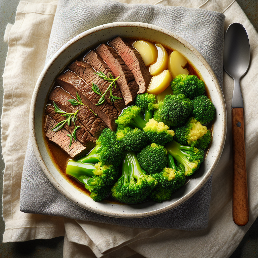 Nationalgericht China: Rindfleisch mit Brokkoli (Rezept)