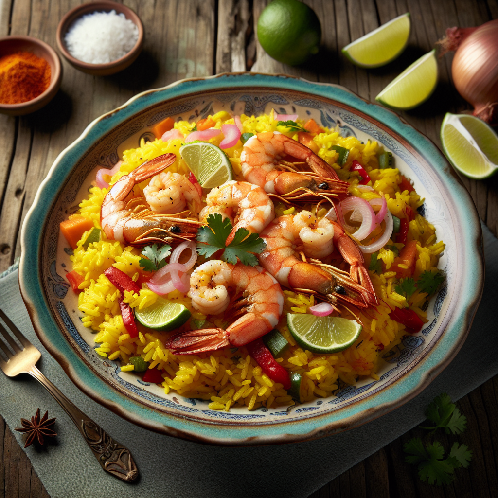 Nationalgericht Costa Rica: #Arroz con Camarones# (Rezept)
