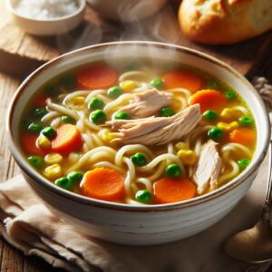 Nationalgericht Costa Rica: #Sopa de Pollo con Fideos# (Rezept)