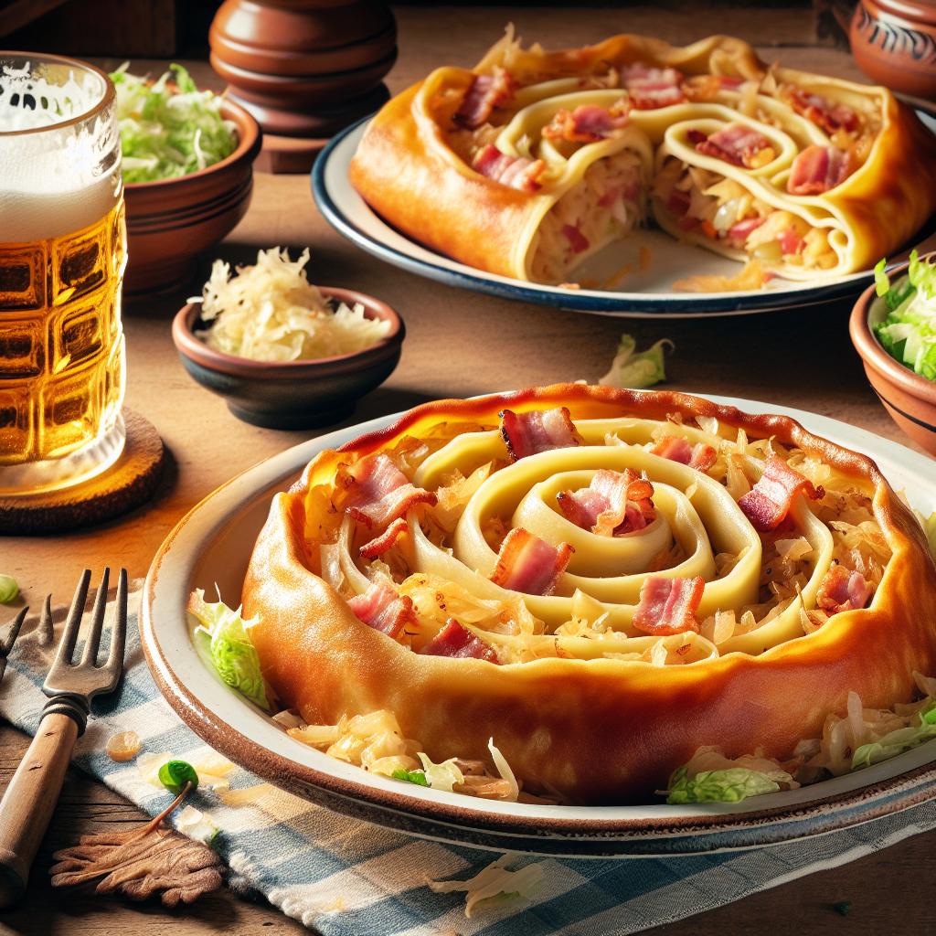 Nationalgericht Deutschland: #Allgäuer Krautkrapfen# (Rezept)