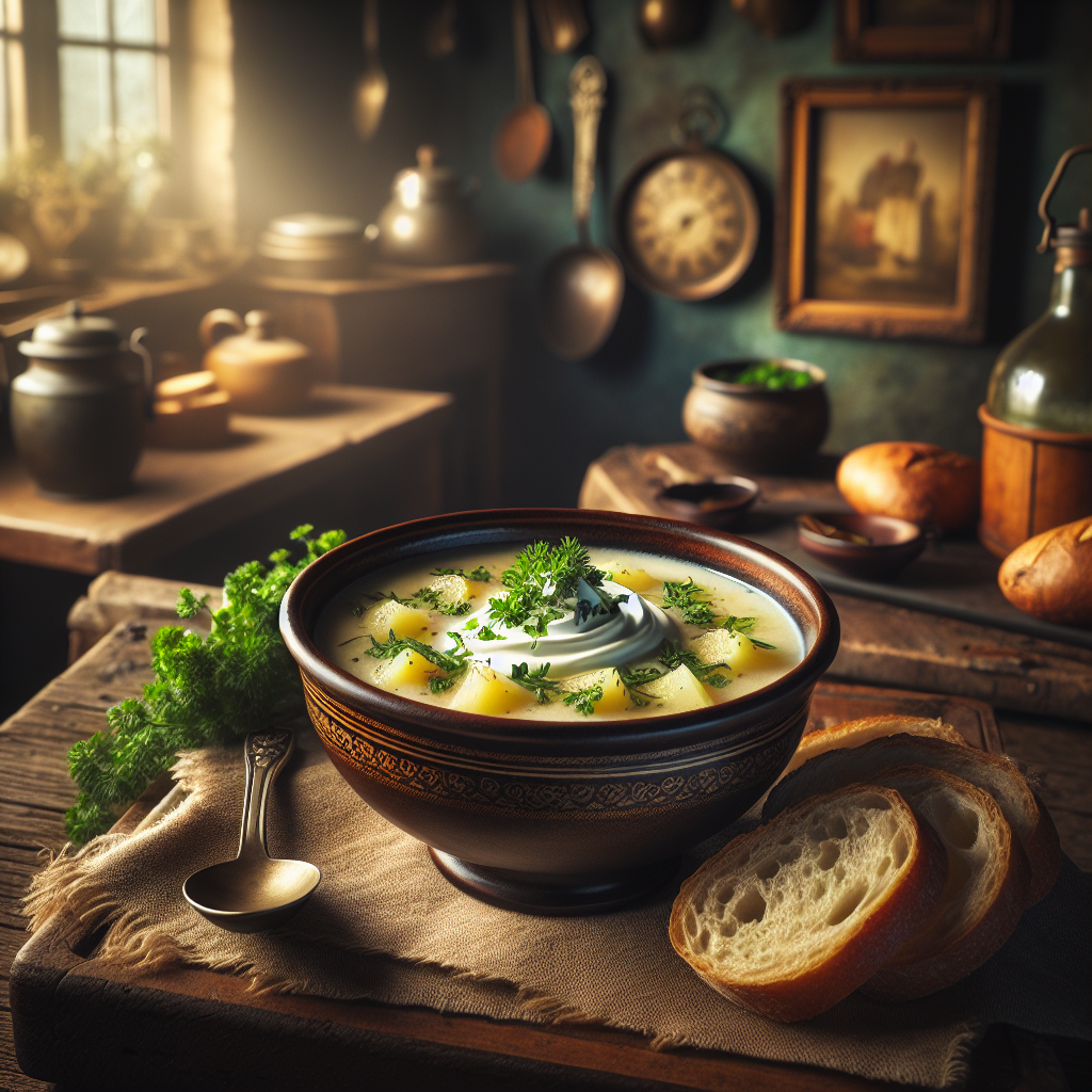 Nationalgericht Deutschland: #Berliner Kartoffelsuppe# (Rezept)