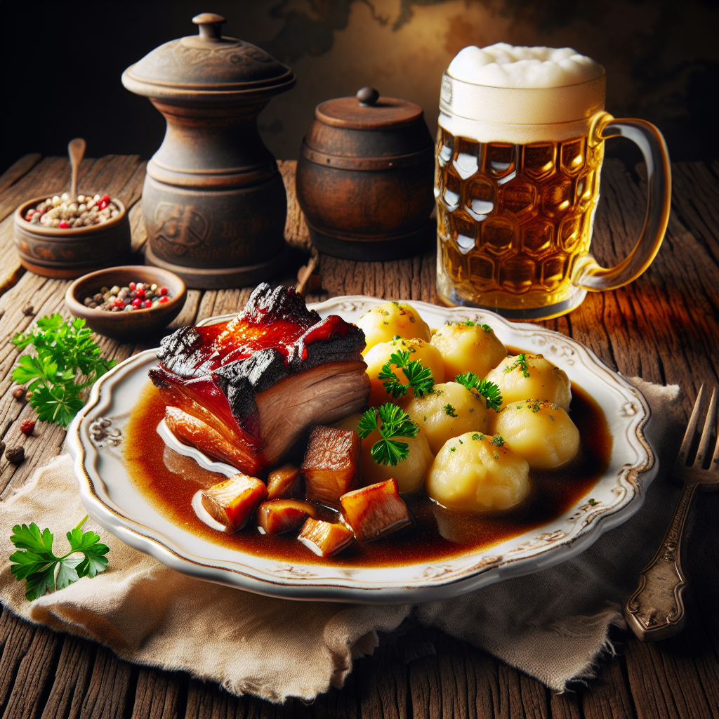 Nationalgericht Deutschland: #Fränkisches Schäufele# (Rezept)